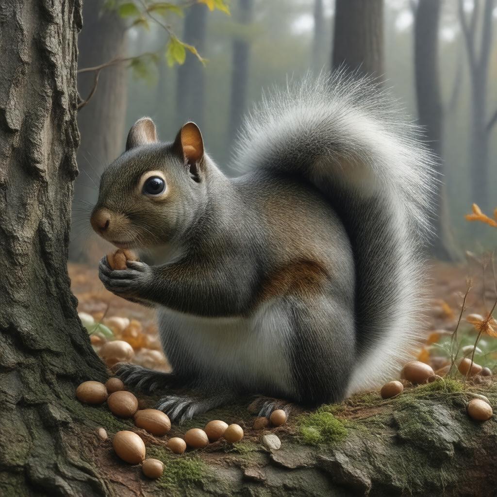 eastern gray squirrel
